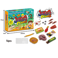 Kits de farces - Boîte de blagues originales - Coffret cadeau amusant - Cadeaux de fête - Blagues pratiques - Jouets en plastique
