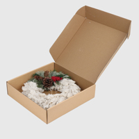Couronne funéraire de Noël en mousse de renne stabilisée pour décoration de tombes et sites commémoratifs – Vente en gros de fleurs de Noël décoratives