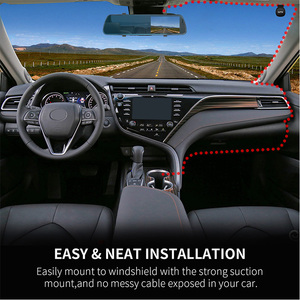 OEM HD 1080p 4K 2K Dual Lens IPS Car Black Box <strong>Mirror</strong> with Wide <strong>View</strong> Android Screen ADAS Video Recorder <strong>Rear</strong> <strong>View</strong> Dash Cam - Product Image 6