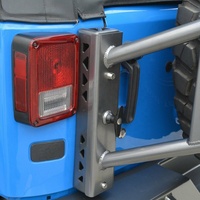 Porte-pneu monté sur le châssis Poison Spyder pour Jeep Wrangler JK 2007-2017