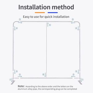 ป้ายแบนเนอร์แบบพกพาแบบยืดหดได้ ขนาดจอกว้างพิเศษ สำหรับโฆษณาประกันภัย ป้ายแสดงผล ป้ายดิจิทัล พิมพ์ด้วยระบบดิจิทัล - Product Image 4