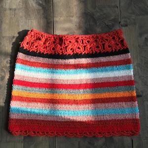 Falda corta de Crochet para mujer, traje de baño con falda corta para playa, <span class=keywords><strong>Bikini</strong></span> de ganchillo - Product Image 6