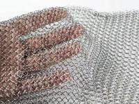 Rideau en maille annulaire en aluminium, cuivre, bronze, laiton et acier inoxydable Rideau en cotte de mailles