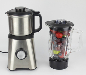 Bảng <span class=keywords><strong>Top</strong></span> nặng máy xay sinh tố tốc độ cao Máy xay sinh tố với lọ thủy tinh và Jar không gỉ xử lý thực phẩm - Product Image 5