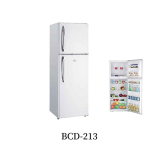 Réfrigérateur à double porte 220V, nouvelle arrivée 2025, blanc, économie d'énergie, congélateur frais, prix de gros bon marché, <span class=keywords><strong>classe</strong></span> <span class=keywords><strong>A</strong></span>+++ silencieux, bureau - Product Image 1