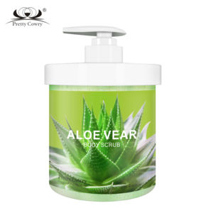 Vendita calda in fabbrica esfoliante <span class=keywords><strong>naturale</strong></span> pulizia profonda 500ml Aloe Vera Scrub pompa per la testa del corpo Scrub per la doccia - Product Image 5