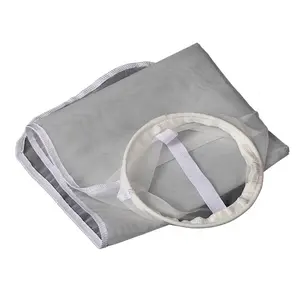 25 50 100 150 200 300 400 500 600 Micron anello in acciaio Nylon Mesh sacchetto filtro acqua sacchetto filtro NMO per alimenti