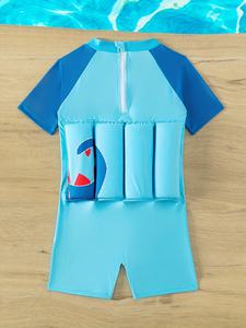 Traje de Baño de una Pieza con Flotabilidad para Niños, con Barra de Flotabilidad Desmontable y Cremallera Trasera - Product Image 4