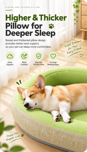 Coussin respirant pour animaux de compagnie, imperméable, résistant aux morsures et lavable, pour toutes les saisons, adapté aux chiens et chats de petite et moyenne taille - Product Image 4