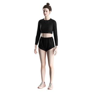 เสื้อยืดออกกำลังกายผู้ชาย แขนสั้น ครอปท็อปสีชมพู ผ้าตาข่าย เซ็กซี่ สปอร์ตแวร์ ลดราคา - Product Image 5