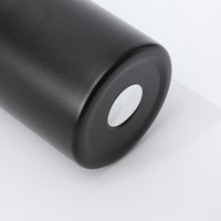 Vente en gros de bouchons de rechange en plastique écologique de 750 ml avec paille flexible pour bouteille de sport à ouverture standard