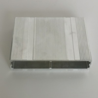 Dissipateur thermique en aluminium extrudé 6063 à 3 fentes pour relais à semi-conducteurs (SSR) et radiateur pour contrôleurs de température de fours et machines plastiques