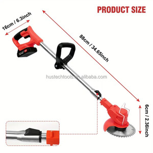 Débroussailleuse Électrique Sans Fil 21V à Batterie Lithium Industrielle Rechargeable pour Jardinage DIY avec Manche Télescopique - Product Image 4