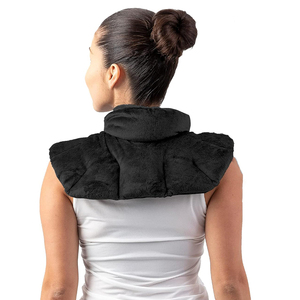 Unisex <b>Velvet</b> Neck & Shoulder Heating Pad-Durable Soft Hot/Cold Therapy Pain Relief Wrap - Product Image 1