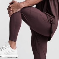 Eation OEM Collants de course à pied à séchage rapide pour hommes Pantalon de compression avec poche
