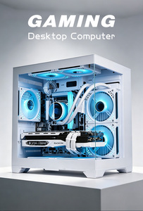 <span class=keywords><strong>PC</strong></span> de jeu <span class=keywords><strong>AMD</strong></span> <span class=keywords><strong>Ryzen</strong></span> <span class=keywords><strong>7</strong></span> 7800X3D RTX 4070 Ti Super, station de jeu de bureau personnalisable avec refroidissement par air RGB, vente en gros - Product Image 2