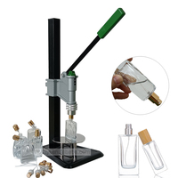 Handmatige parfumfles-krimpmachine, afsluitmachine voor 12mm, 13mm, 15mm en 20mm flessen