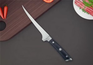 Juego <span class=keywords><strong>de</strong></span> <span class=keywords><strong>Cuchillos</strong></span> <span class=keywords><strong>de</strong></span> Cocina <span class=keywords><strong>de</strong></span> Acero Inoxidable <span class=keywords><strong>de</strong></span> 6 Piezas con Bloque, en Promoción - Product Image 5