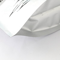 Sac en aluminium debout personnalisé pochette d'emballage de poudre chocolat dattes noix collation mat laminé étanche à l'humidité sac à fermeture éclair