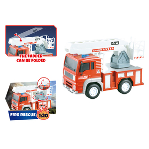 Coche de juguete de fricción popular <span class=keywords><strong>Bombero</strong></span> Serie 1:16 Camión de Bomberos de fricción con música ligera y agua pulverizada para niños - Product Image 5