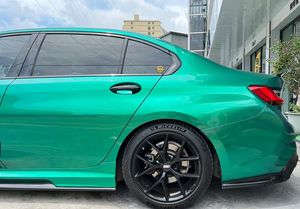 Venta caliente pegatinas de coche Color vinilo tinte burbuja libre PET Isla de Man verde coche envoltura vinilo cuerpo completo - Product Image 2