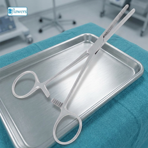 Pinza Hemostática Quirúrgica Personalizada 2026 de 14 cm, Instrumento Manual de Acero Inoxidable para Hemostasia, Clase I, Certificación CE - Product Image 2