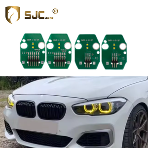 Sjc Tự Động Phần Nâng Cấp Vàng LED Ban Ngày Chạy Ánh Sáng Module Cho BMW 1 Loạt F20 F21 2015-2019 LCI Vàng DRL Mô-đun - Product Image 1