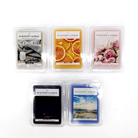 Vente en gros de cubes de cire fondante aromatique à faible quantité minimale de commande de différentes couleurs, blocs parfumés pour la décoration intérieure
