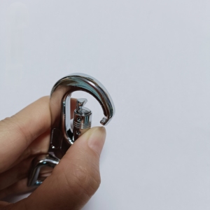 Thép Hợp kim kẽm 25mm mạ crôm bạc/đen xoay móc cho dây xích chó & hành lý - Product Image 3