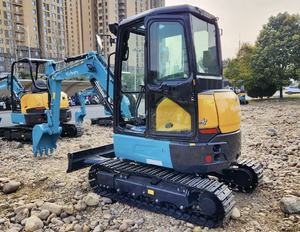 Mini Escavatore Usato Originale KUBOTA-U30 da 3 Tonnellate, di Marca Giapponese, Seminuovo al 99%, a Prezzo Conveniente - Product Image 5