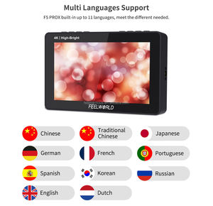 FEELWORLD F5 PROX 5.5 "IPS ad alta luminosità HD-MI archiviato Monitor 1600nit per DSLR, Mirrorless fotocamera 4K Monitor esterno Touch Screen - Product Image 3