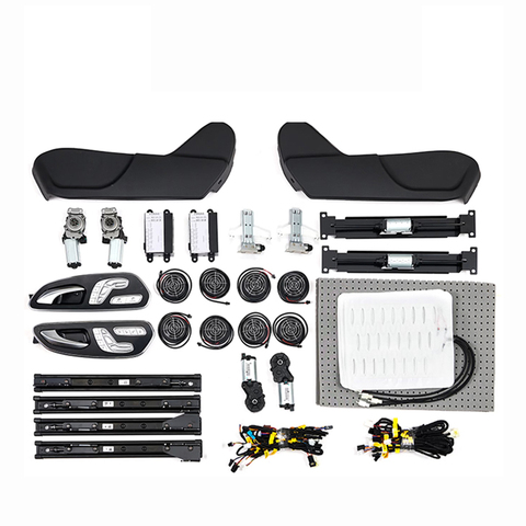 The Main and Co-pilot of the Car Manually Upgrade the Electric Assembly