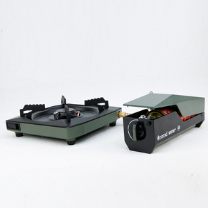 Fornello a Gas portatile a bruciatore singolo adatto per campeggio all'aperto, picnic in famiglia e cucina da viaggio - Product Image 6