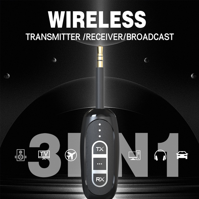 Multi bluetooth Audio Transmitter and Receiver with Broadcast