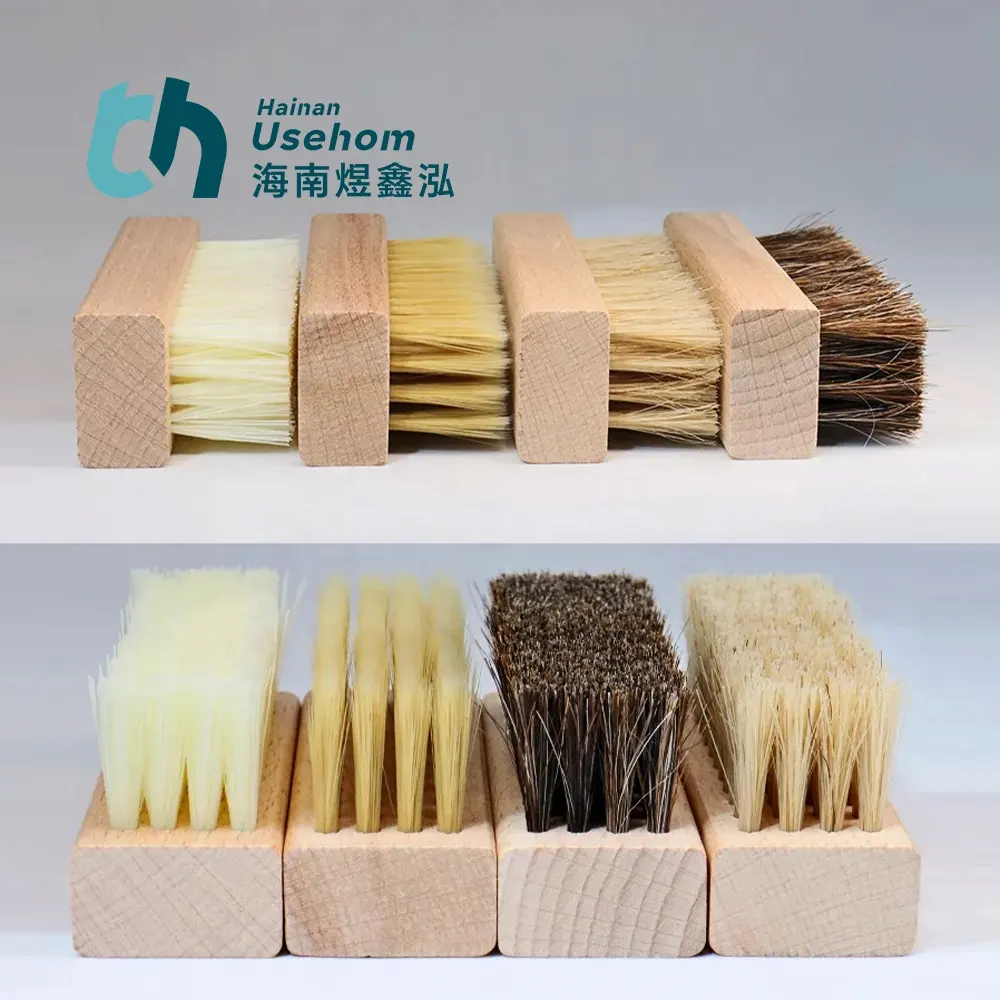 Best Selling Natural Wood Shoe Brush Custom Logo Laundry brush Multifunctional cleaning tools Sneaker cleaning brush