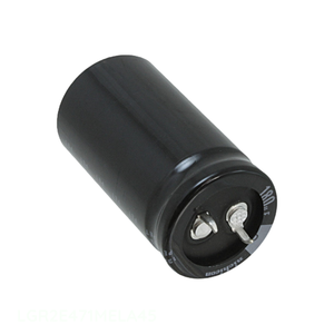 Condensateur à traversée de canal, à montage en surface, en aluminium, 470 µF, 20 %, 250 V, SNAP TH LGR2E471MELA45 - Product Image 1