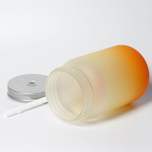 Topjlh <span class=keywords><strong>Pot</strong></span> <span class=keywords><strong>en</strong></span> <span class=keywords><strong>verre</strong></span> givré à sublimation, 500 ml, <span class=keywords><strong>pot</strong></span> <span class=keywords><strong>de</strong></span> rangement personnalisé <span class=keywords><strong>avec</strong></span> logo, pour boisson, <span class=keywords><strong>yaourt</strong></span>, miel, confiture, cadeau <span class=keywords><strong>de</strong></span> mariage - Product Image 4