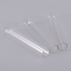 Op Maat Gemaakte Verschillende Specificaties Platte Mond Ronde Bodem Glazen Reageerbuis - Product Image 5