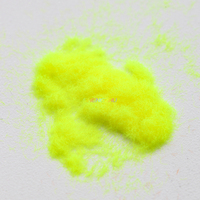 Pigments de peluche à effet fluorescent résistants aux solvants Sheng Zhu pour la décoration des ongles en résine
