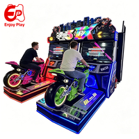 Simulateur de course automobile Outrun pour borne d'arcade commerciale, écran 42 pouces, machine de jeu à monnayeur, cadre métallique, prise en charge de l'anglais, 2 joueurs