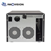 Boîtier HDD pour serveur NAS, composant pc sans fil, avec cache-plan pour stockage NAS, 6 go sata, 6 emplacements