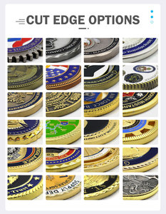 Pièce de monnaie personnalisée en métal alliage de zinc en émail plaqué nickel antique, souvenir pays australien australie, défi - Product Image 3