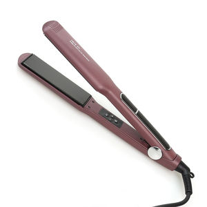 1,5 дюймов 3D плавающая пластина выпрямитель для волос с ЖК-дисплеем, турмалин, титановый 230 градусов, каштановый утюжок для волос - Product Image 5