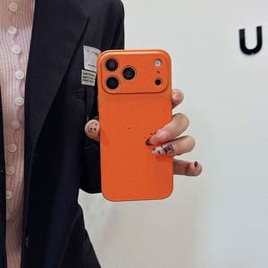 Custodie per Telefono di Marca alla Moda in Arancione, Cover Protettive di Lusso per Cellulari - Product Image 5