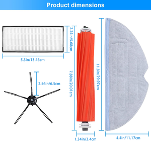Kit Accessori Essenziali per Xiaomi Roborock S7 MaxV Ultra, Parti per Elettrodomestici Compatibili con Modelli S7, S7+, T7S, T7, T7 Plus - Product Image 2