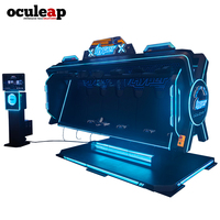 Simulador de Montaña Rusa VR, Proveedor de Simuladores de Movimiento 5D 7D 9D 12D, Máquina de Juego de Realidad Virtual, Simulador de Vuelo VR, ¡Despega Ahora!