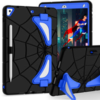 Étui antichoc pour enfants avec motif anime pour iPad 10.2 7e, 8e et 9e génération avec support pliable, sangle d'épaule, coque de protection robuste OEM ODM