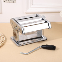 Offre Spéciale 220v ménage deux couteaux manuel nouilles et produits céréaliers faisant la Machine petite Machine à manivelle multifonction