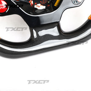 Apto para <span class=keywords><strong>Ferrari</strong></span>, mejora el volante de fibra de carbono, volante de carreras LED personalizado, precio bajo personalizado - Product Image 5
