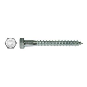 FISCHER - 508411 Vis en acier à tête hexagonale zinguée blanche et filetage partiel TE DIN571 BRADS, PINS AND NAILS - Product Image 1